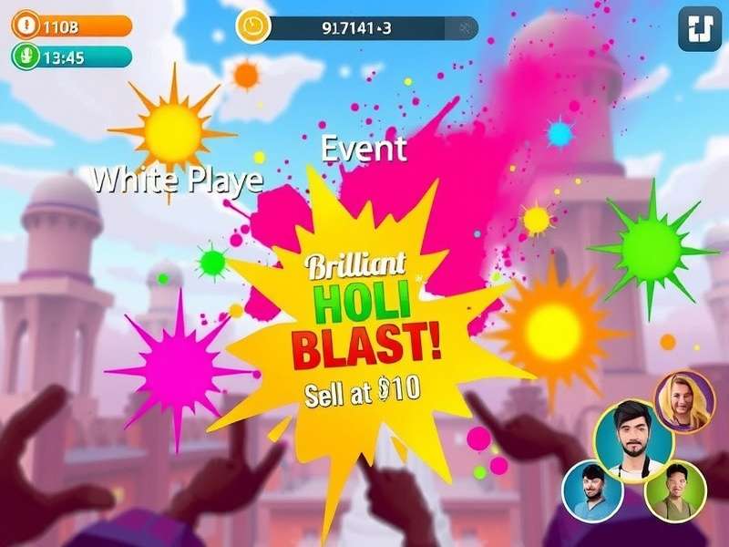 Brilliant Holi Blast community celebration event